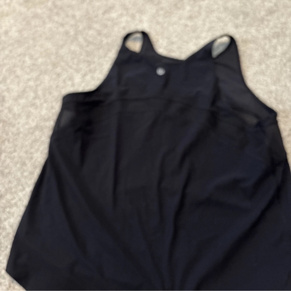 lululemon athletica Black Tank Top